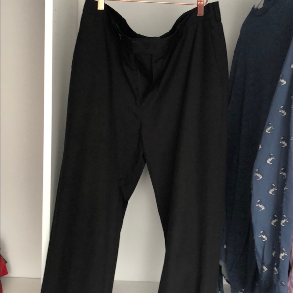 Black casual pants
